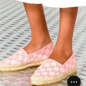 Gucci WOMEN'S GG ESPADRILLE